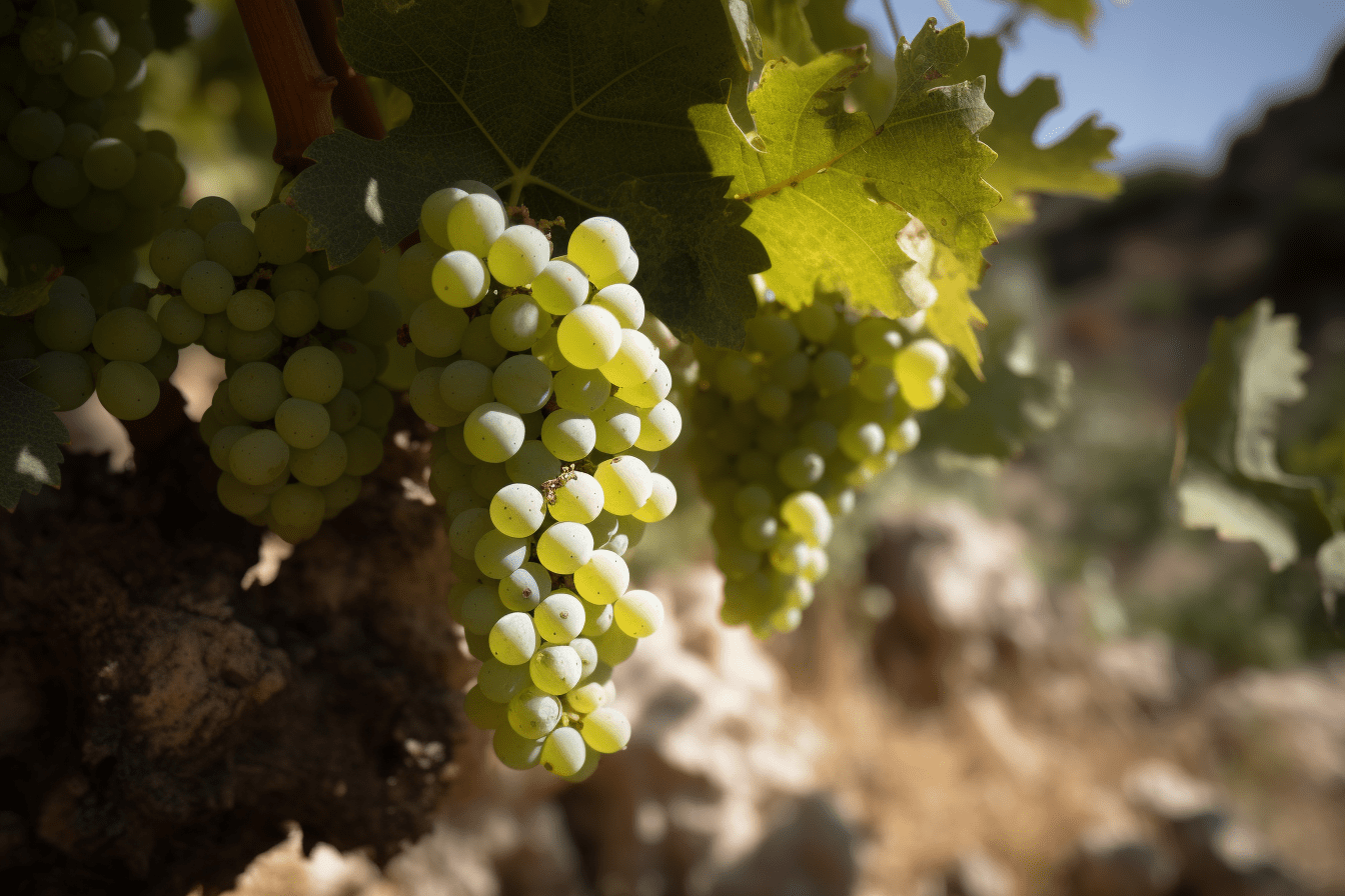Prensal Blanc grapes on Mallorca