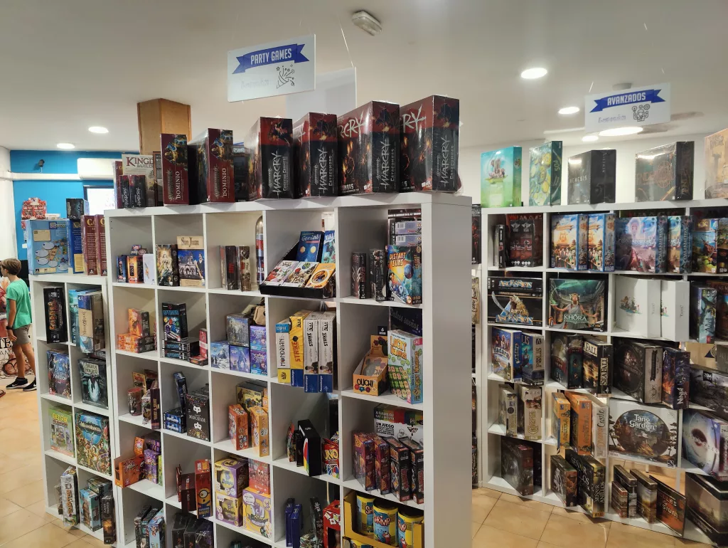 Ludicon board game shop in Palma